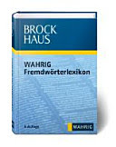 Brockhaus, Wahrig, Fremdwörterlexikon